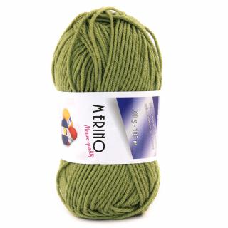 MERINO - vlna+ akryl 14783 Olivová