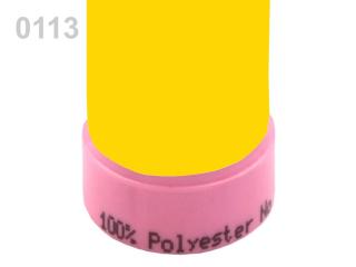 Nit Aspo 120 - 100%PES - 100m - různé barvy 113 Kanárkově žlutá