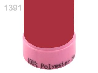 Nit Aspo 120 - 100%PES - 100m - různé barvy 1391 Červená nachová