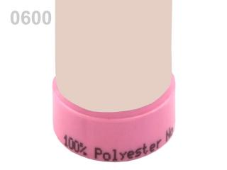Nit Aspo 120 - 100%PES - 100m - různé barvy 600 Zastřená růžová