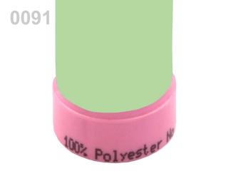Nit Aspo 120 - 100%PES - 100m - různé barvy 91 Zelenkavá