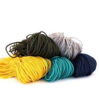 Padáková šňůra 4mm - 1m 186 Vínová