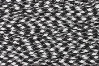 PADÁKOVÁ ŠŇŮRA 4mm - barevná - 1M 004-031 Melír bílá, černá