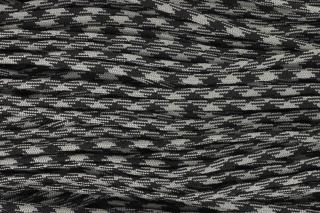 PADÁKOVÁ ŠŇŮRA 4mm - barevná - 1M 006-099 Melír šedá, černá