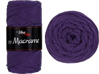 pp Macrame - polyester nová - 4071 Tmavě fialová