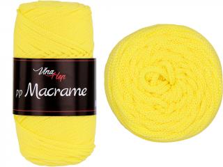 pp Macrame - polyester nová - 4184 Slunečnicově žlutá