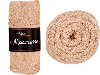 pp Macrame - polyester nová - 4208 Světle oříšková