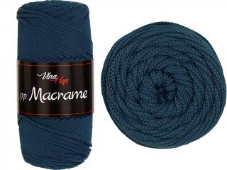 pp Macrame - polyester nová - 4603 Tmavě petrolejová