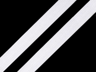 Prádlová pruženka - různé šíře -  barva bílá nebo černá -1bm Šíře 10 mm bílá