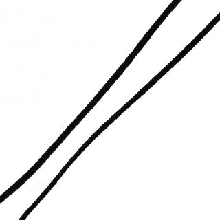 Prádlová pruženka - různé šíře -  barva bílá nebo černá -1bm Šíře 3 mm - černá