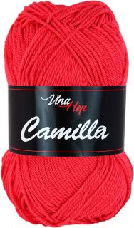 Příze Camilla - bavlna 8008 Červená