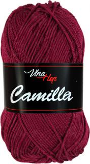 Příze Camilla - bavlna 8024 Vínová