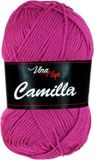 Příze Camilla - bavlna 8048 Růžovo-fialová