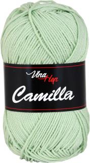 Příze Camilla - bavlna 8165 Světlonce zelená