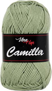 Příze Camilla - bavlna 8166 Světle olivovo-šedá