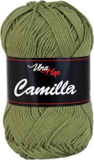 Příze Camilla - bavlna 8168 Olivová