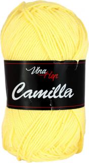 Příze Camilla - bavlna 8183 Žlutá
