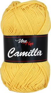 Příze Camilla - bavlna 8187 Narcisová žlutá