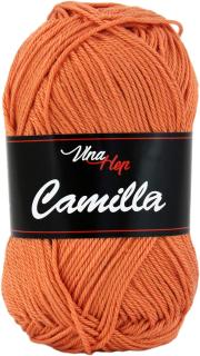 Příze Camilla - bavlna 8200 Oranžová do skořicova