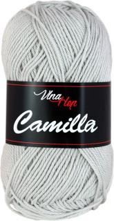 Příze Camilla - bavlna 8230 Světle šedá