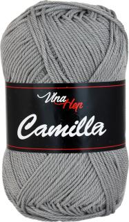 Příze Camilla - bavlna 8234 Středně šedá