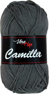 Příze Camilla - bavlna 8236 Tmavě šedá