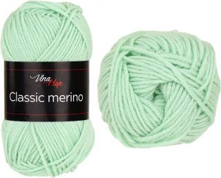 Příze Classic merino - vlna merino + akryl 61197 Mátově zelená