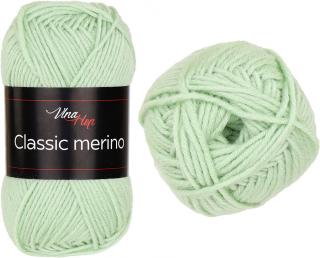 Příze Classic merino - vlna merino + akryl 61303 Světlonce zelená