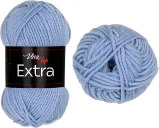 Příze Extra - merino vlna 6507 Modrá