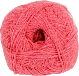 Příze Madame Cotton - bavlna+akryl 043 Růžovočervená