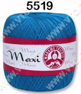 Příze Maxi - klasická i Metallic 5519 Modrý tyrkys