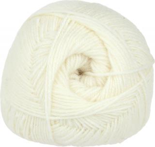 Příze Merino Gold - vlna merino + akryl 004 Smetanová