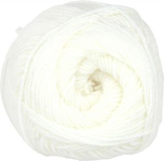 Příze Merino Gold - vlna merino + akryl 100 Bílá