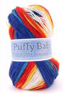 PŘÍZE PUFFY BABY - PRO MIMINKA Melír 508