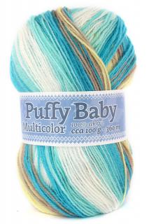 PŘÍZE PUFFY BABY - PRO MIMINKA Melír 528