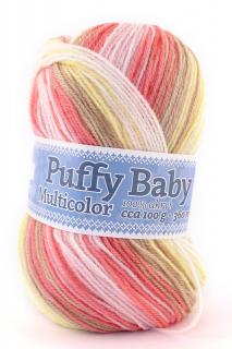 PŘÍZE PUFFY BABY - PRO MIMINKA Melír 534