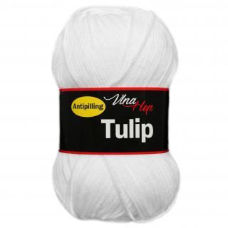 Příze Tulip - akryl antipilling 4002 Bílá