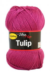 Příze Tulip - akryl antipilling 4048 Purpurová