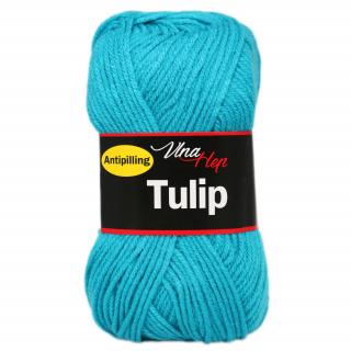Příze Tulip - akryl antipilling 4124 Tyrkysová