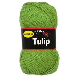 Příze Tulip - akryl antipilling 4156 Zelená