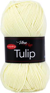 Příze Tulip - akryl antipilling 4175 Světlonce žlutá - vanilková