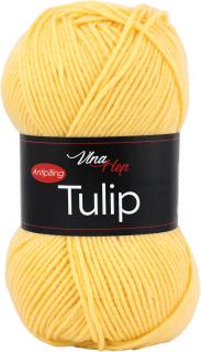 Příze Tulip - akryl antipilling 4186 Žlutá
