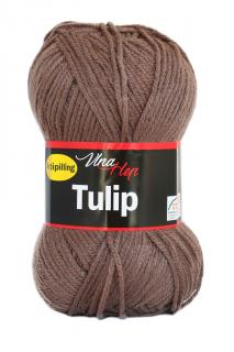Příze Tulip - akryl antipilling 4224 Hnědošedá