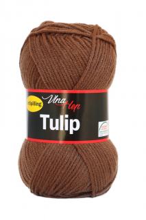 Příze Tulip - akryl antipilling 4228 Hnědá