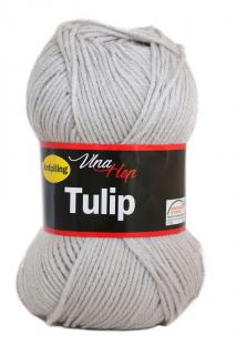 Příze Tulip - akryl antipilling 4230 Světle šedá