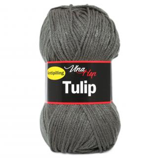 Příze Tulip - akryl antipilling 4236 Tmavě šedá