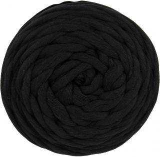 Příze Twist 5mm - bavlna - macrame 8001 Černá