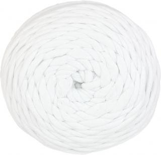 Příze Twist 5mm - bavlna - macrame 8002 Bílá