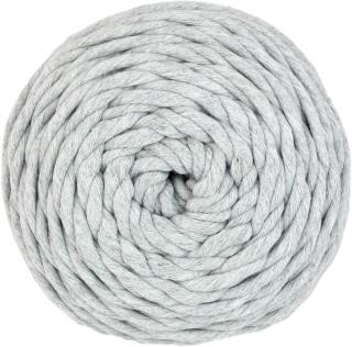 Příze Twist 5mm - bavlna - macrame 8231 Světle šedá