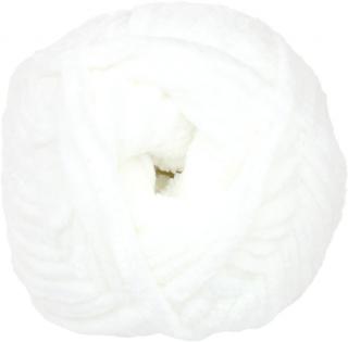 Příze Velluto - žinylka - určená především na deky 55 Bílá
